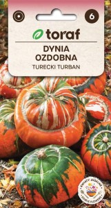 Dynia ozdobna TURECKI TURBAN Nasiona + TABLICZKI do opisywania roślin