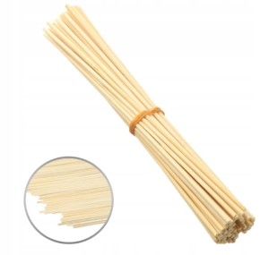 SZPILKI BAMBUSOWE PODPORA TYCZKA DO ROŚLIN KWIATY OGRÓD 3mm x 20cm 10szt