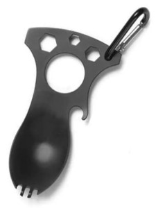 ŁYŻKOWIDELEC MULTITOOL 5W1 KOLORY BRELOK EDC