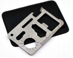 MULTITOOL 11 w 1 KARTA PRZEŻYCIA POKROWIEC