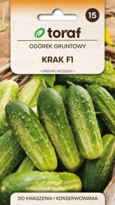 Ogórek gruntowy KRAK F1 Nasiona + TABLICZKI do opisu