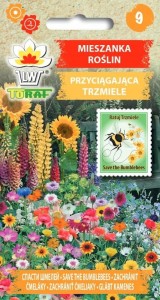 Mieszanka roślin PRZYCIĄGAJĄCA TRZMIELE + TABLICZKI do opisu