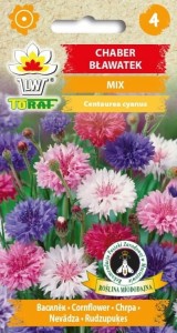 Chaber bławatek MIX + TABLICZKI do opisu
