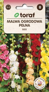 Malwa ogrodowa pełna mix MIX Nasiona Kwiatów + TABLICZKI do opisu