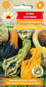Dynia ozdobna LITTLE INDIAN MIX Nasiona Kwiatów + TABLICZKI do opisu