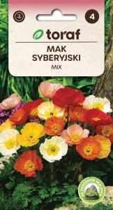 Mak syberyjski MIX Nasiona Kwiatów + TABLICZKI do opisu