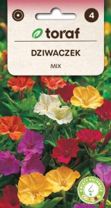 Dziwaczek MIX Nasiona Kwiatów + TABLICZKI do opisywania