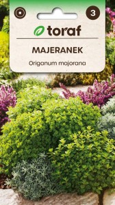 Majeranek Nasiona Ziół + TABLICZKI do opisywania roślin