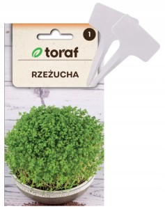 Nasiona RZEŻUCHA + TABLICZKI do opisywania