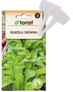 Nasiona RUKOLA siewna + TABLICZKI do opisywania