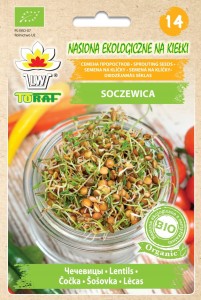 BIO Kiełki Organic - SOCZEWICA / EKOLOGICZNE BIO / Witamina C