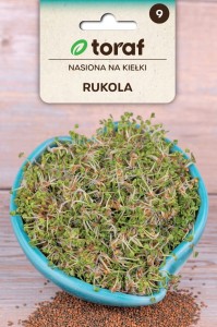 Nasiona na kiełki - RUKOLA / witaminy A, B, C i E magnez
