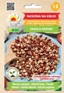 Nasiona na kiełki - FASOLA ANDZUKI / skarbnica białka