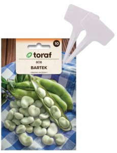 BÓB BARTEK ŚREDNIO WCZESNY 50 G TORAF + TABLICZKI do opisywania roślin