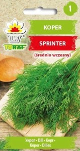 Koper ogrodowy Sprinter silnie krzewiąca średnio wczesny