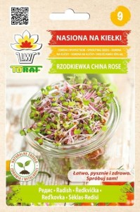 Nasiona na kiełki - Kiełki Rzodkiewka China Rose | Raphanus sativus 20 g