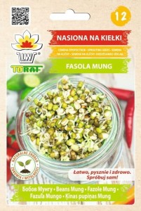 Nasiona na kiełki - 50g Fasola Mung | Vigna radiata