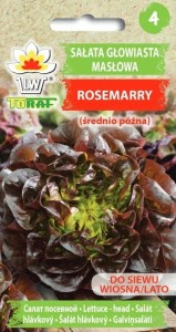 Sałata głowiasta masłowa Rosemarry (średnio późna) nasiona