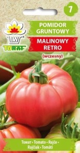 Pomidor gruntowy Malinowy Retro NASIONA