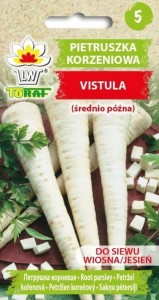 Pietruszka korzenna Vistula (średnio wczesna) NASIONA