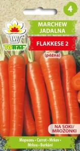 Marchew jadalna FLAKKESE 2 (późna)