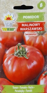 Pomidor Malinowy Warszawski pomidory nasiona