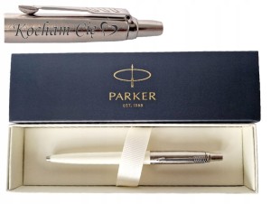 DŁUGOPIS PARKER JOTTER 60 BIAŁY ORYGINALNY Z GRAWEREM PUDEŁKO PREZENT