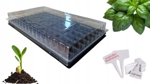 MINISZKLARNIA INSPEKT Szklarnia Taca do Wysiewu 32x32x45 104 Komór + GRATIS