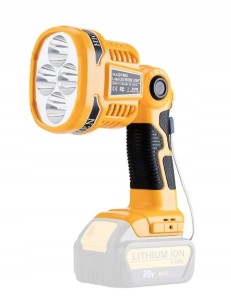 LAMPA DO DEWALT 18V ROBOCZA LATARKA SZPERACZ