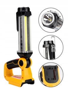 LAMPA DO DEWALT 18V LAMPKA ROBOCZA LATARKA HALOGEN