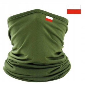 MASKA KOMIN BANDANA KOMINIARKA SZAL FLAGA POLSKI