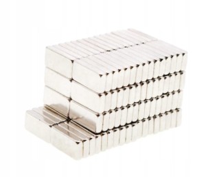 MAGNES NEODYMOWY MAGNESY MOCNY 10x5x1mm 10szt