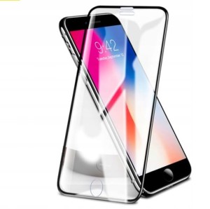 SZKŁO PEŁNE 5D FULL GLUE APPLE PHONE 6 6S 7 8 PLUS