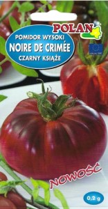 Pomidor Wysoki Typ Czarny Książę Nasiona pomidory + Tabliczki do opisu