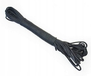 PARACORD 550 ORYGINALNY 7 RDZENI LINKA CZARNY 1mb