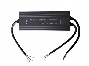Zasilacz LED 24V 200W IP67 - HERMETYCZNY Wodoodporny do taśmy taśma LED